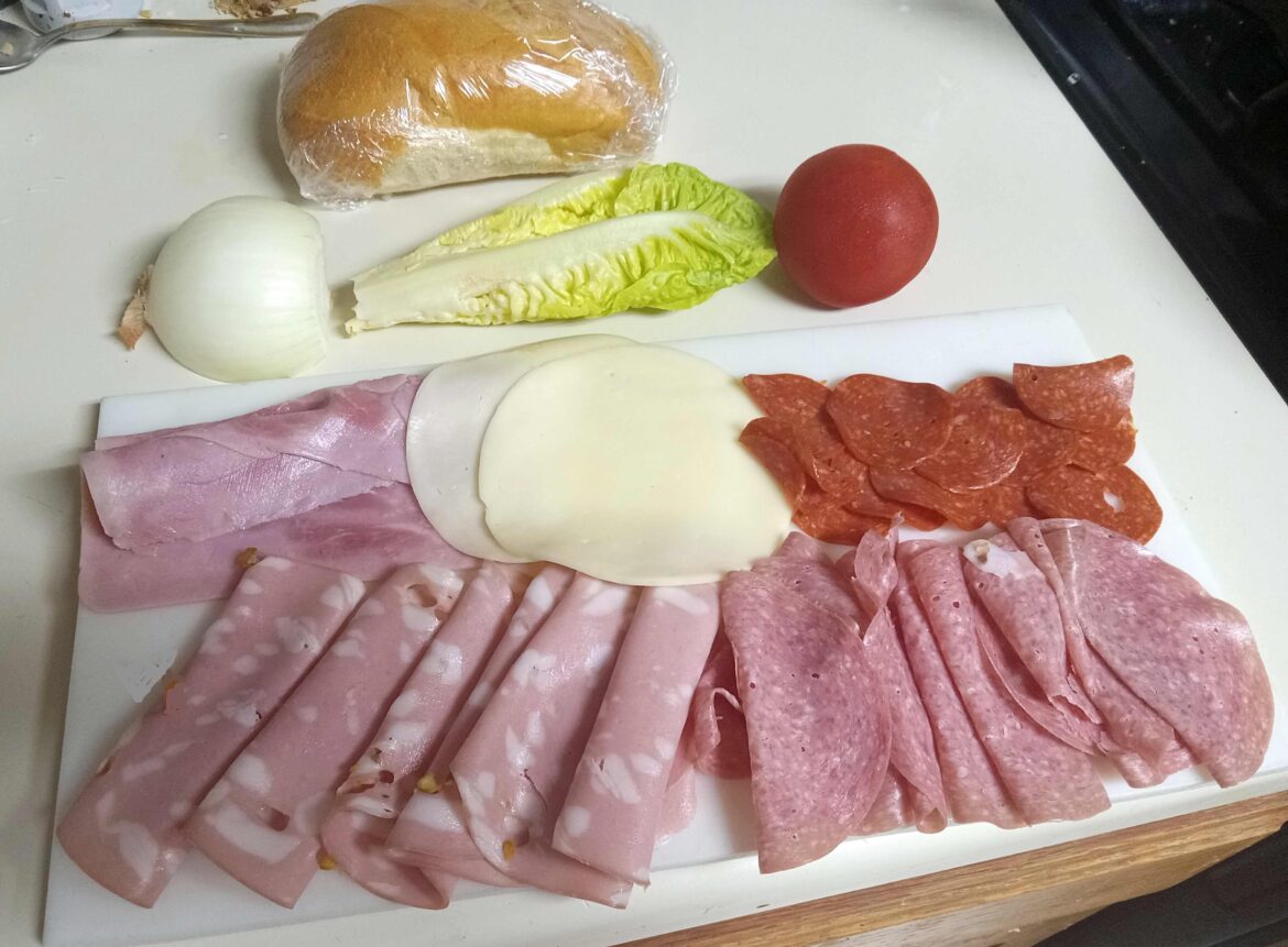 In the on-deck circle warming up....