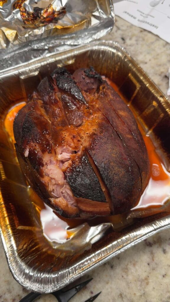 Pulled ham…