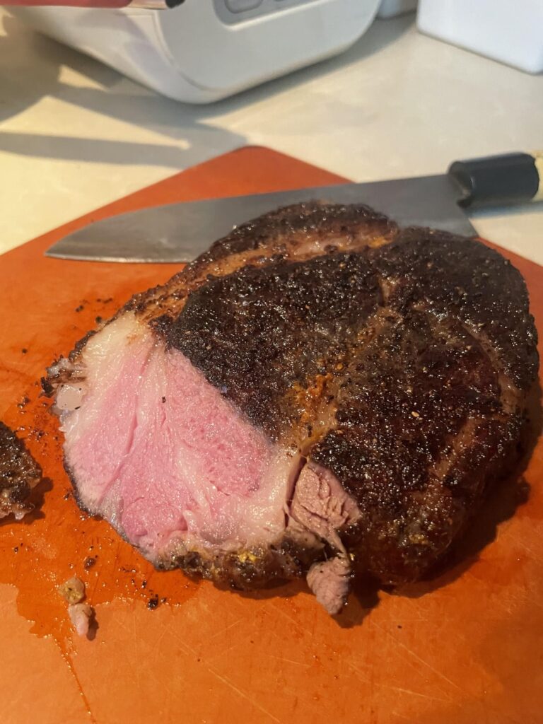 Is a chuck eye steak okay to sous vide?
