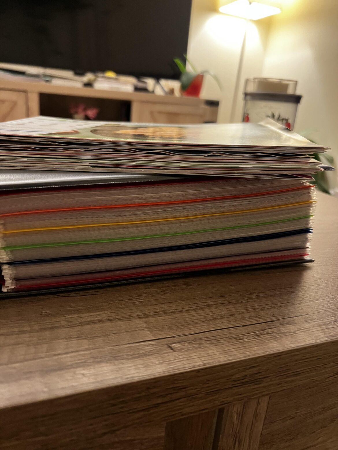 All the cards I’ve collected over the years