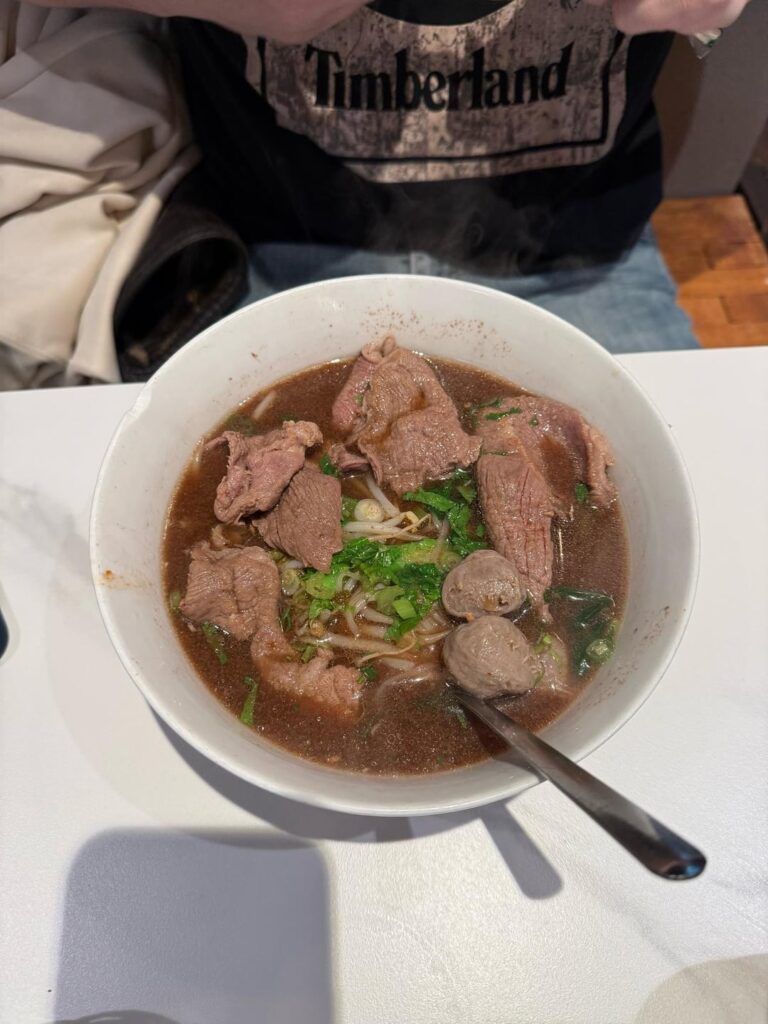 555 Thai boat noodle ... Must try. Very authentic and very tasty. We tried boat noodle, tom yum noodle and Thai sausage salad