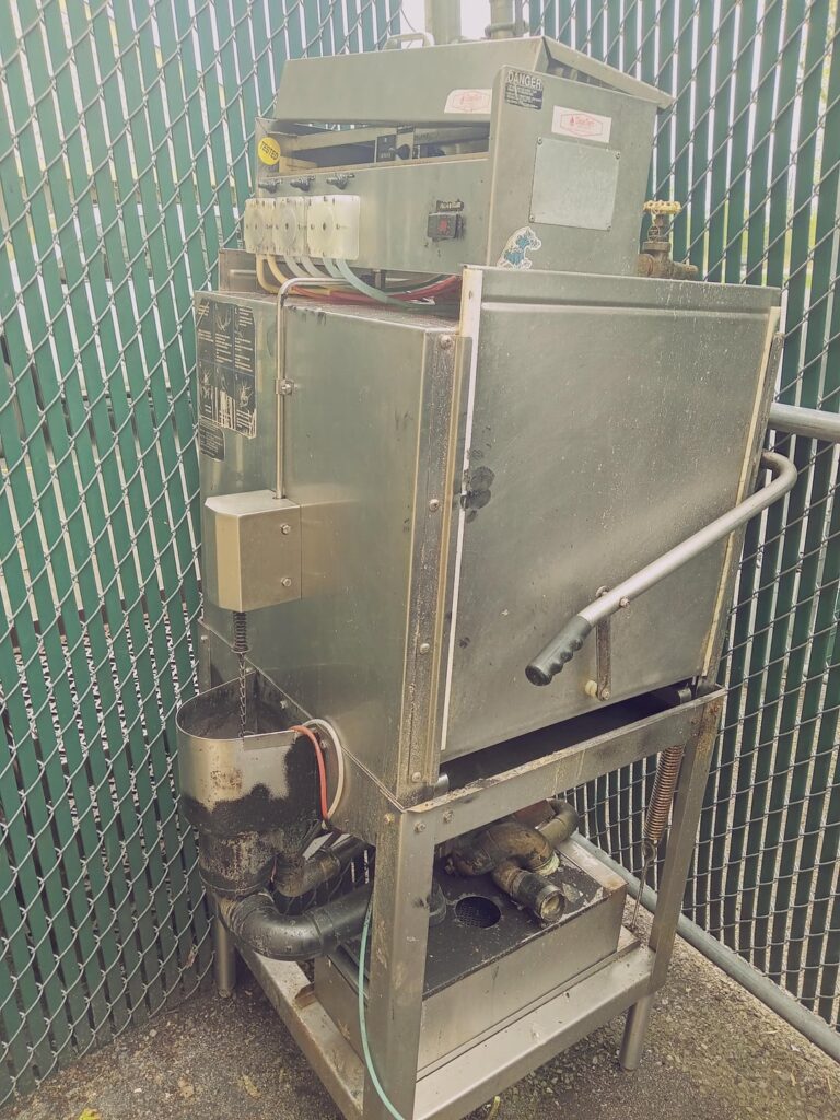 Retired our oldest piece of equipment today. 1,596,100 washes.