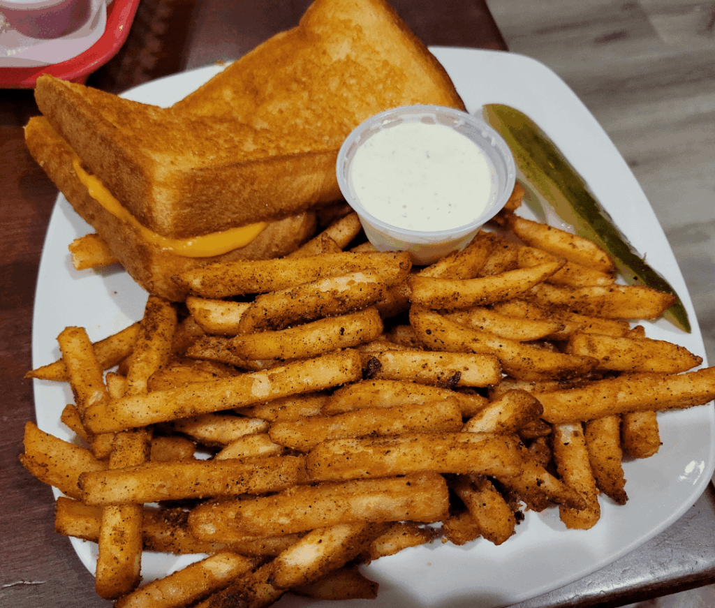 Some people are incredibly snobby when it comes to grilled cheese. But man I love it just like this.