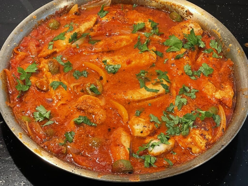 Keto Chicken Cacciatore