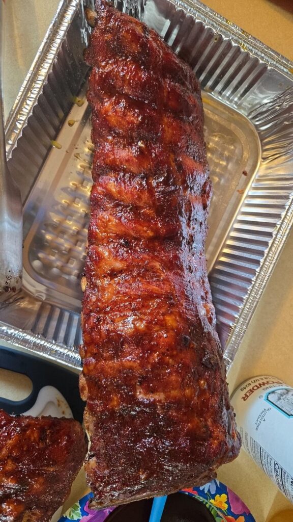 First time making ribs how did i do?