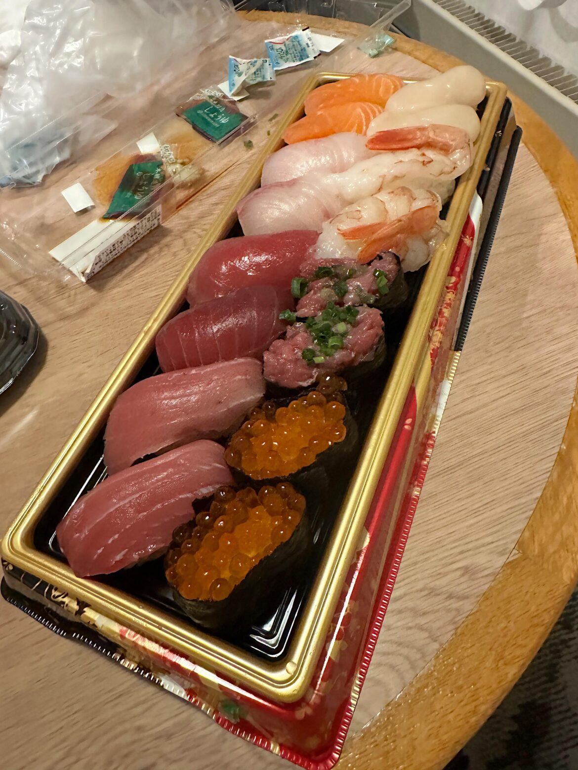 Supermarket sushi in Japan