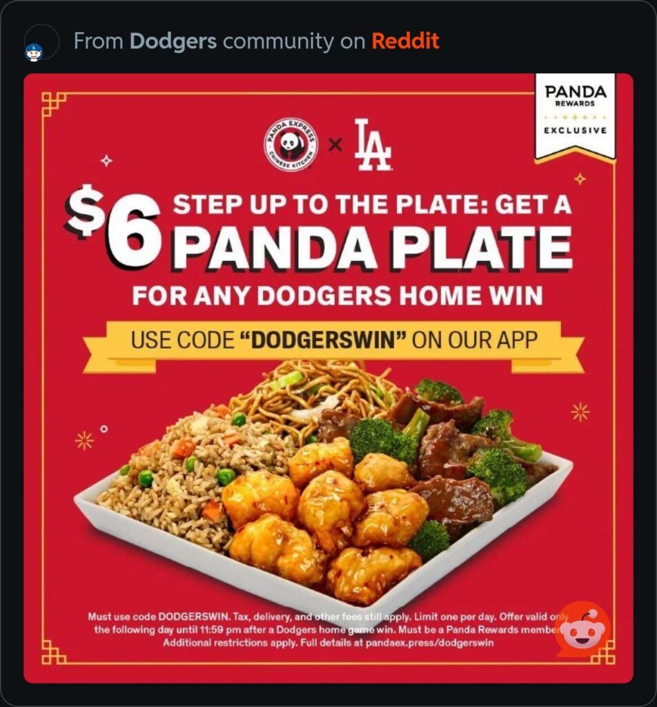 So Panda for lunch today? (Sat March 29th)