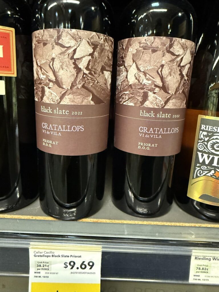 Crazy discounted wines