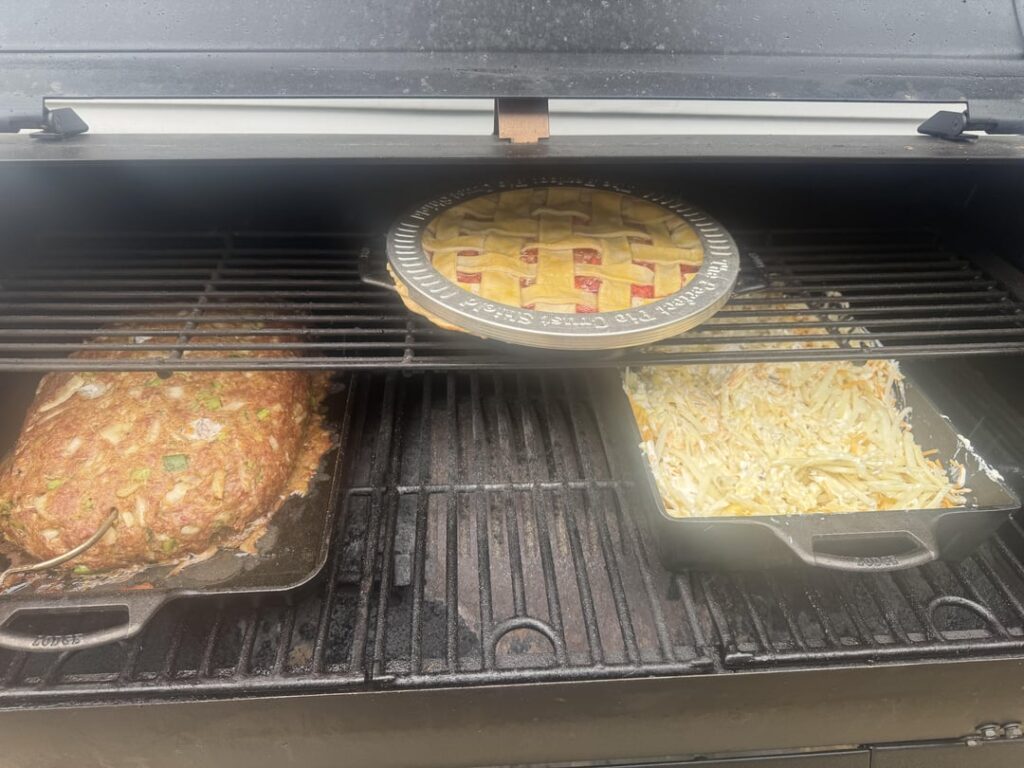 Did the whole meal on the grill tonight