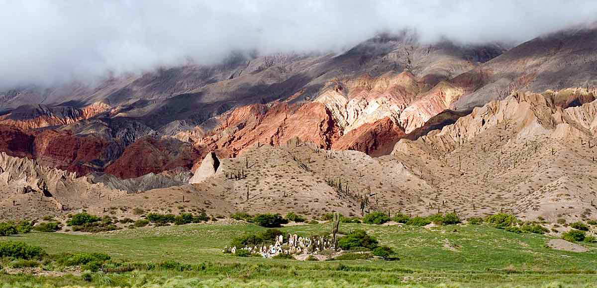 salta desert landscape argentina