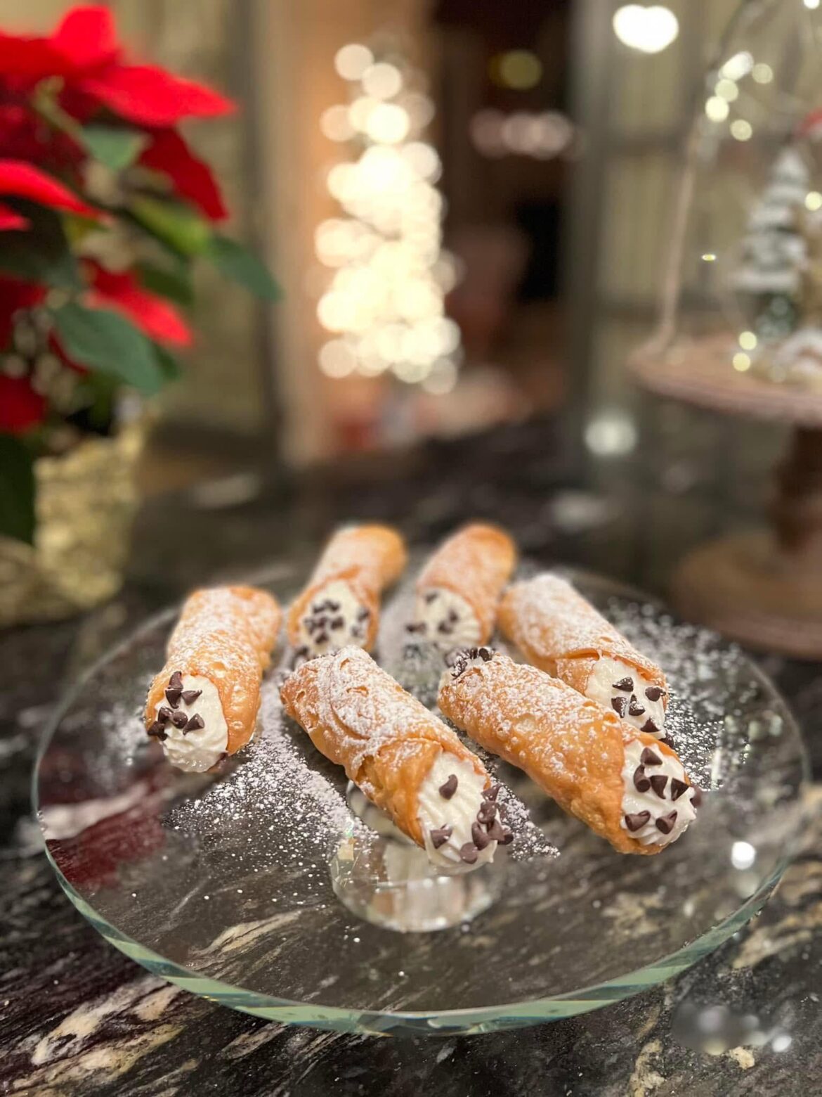 My MIL’s cannolis. There simply are none better. This pic of them won a contest at my work!