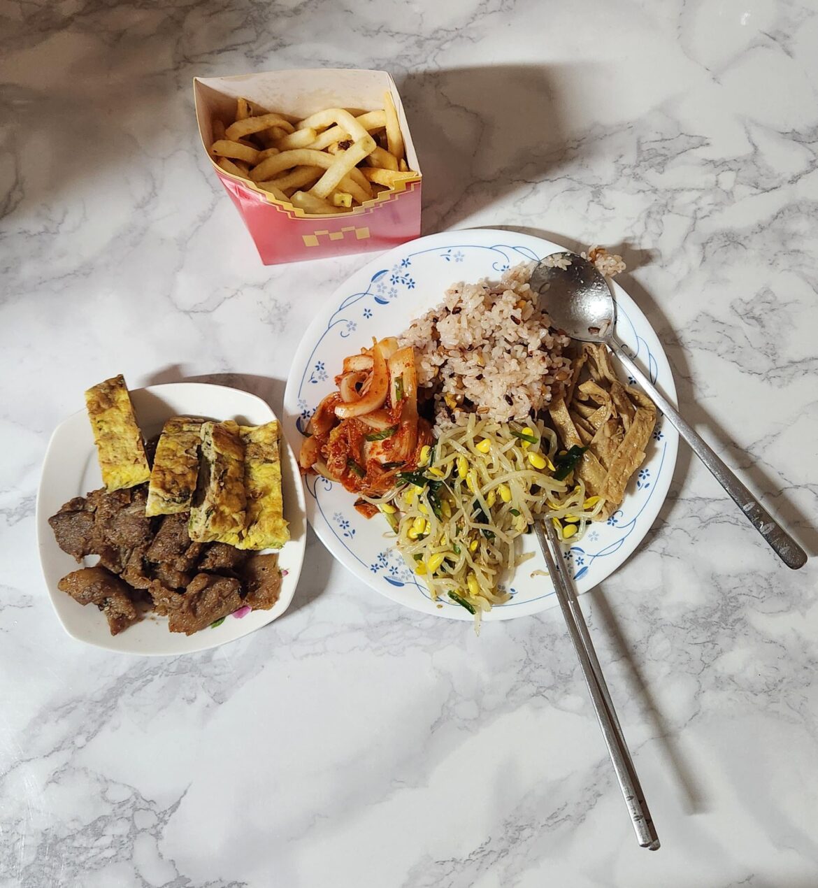 i needed some fries too 😂