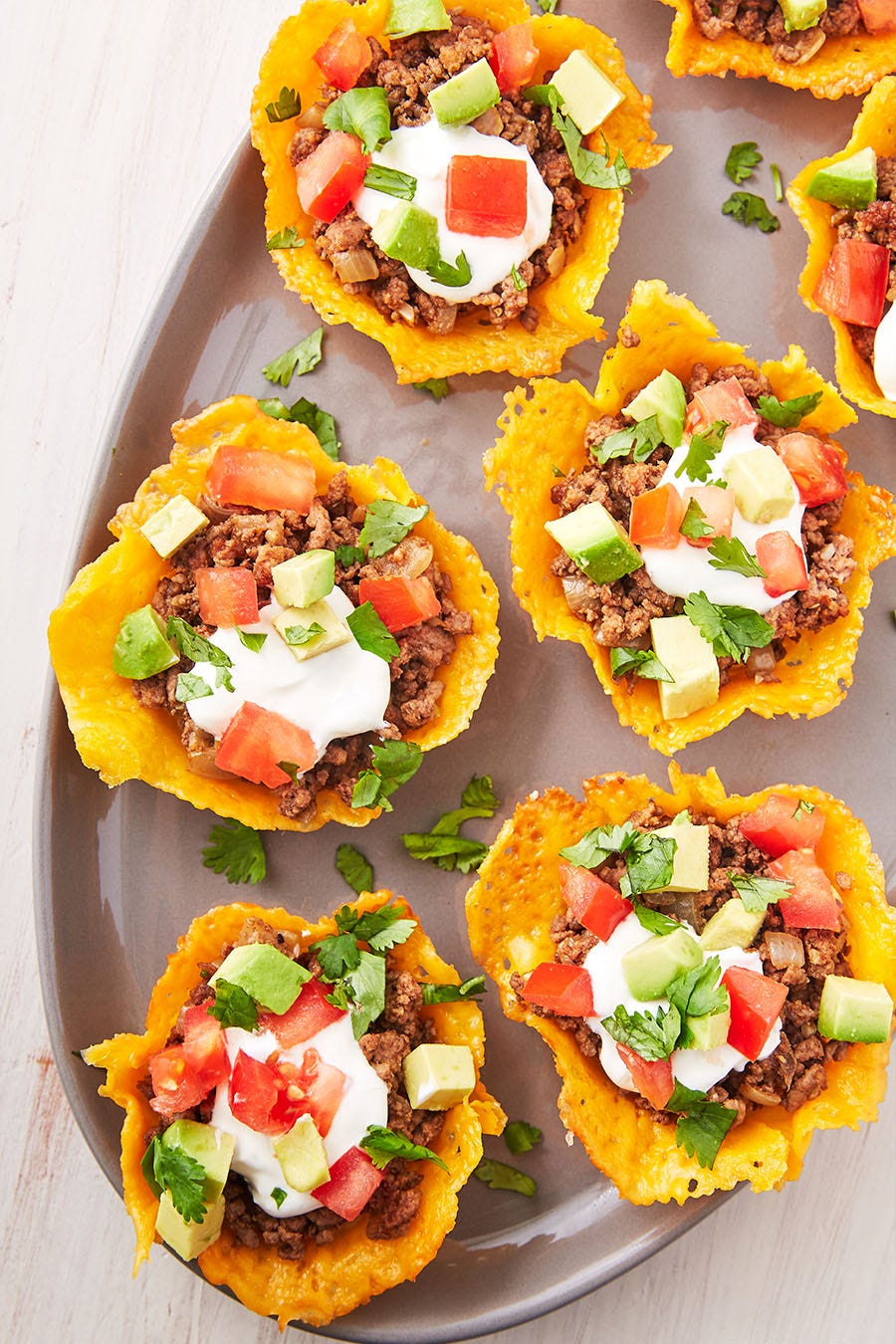 keto taco cups