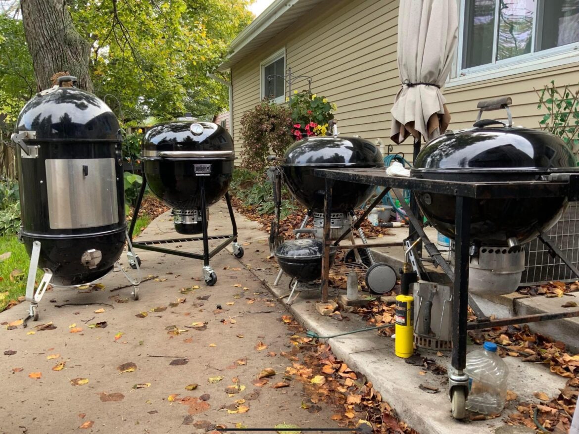 My Weber line up My Weber line up