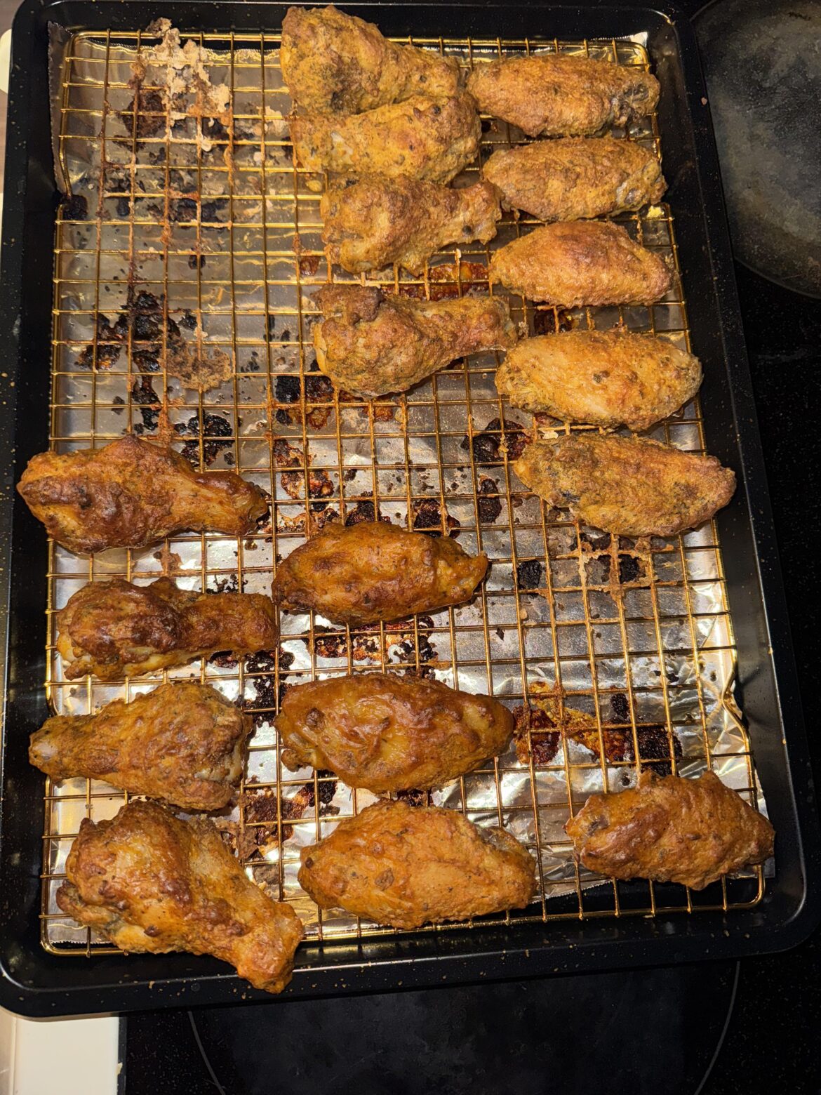 Spicy garlic and Arizona ranch