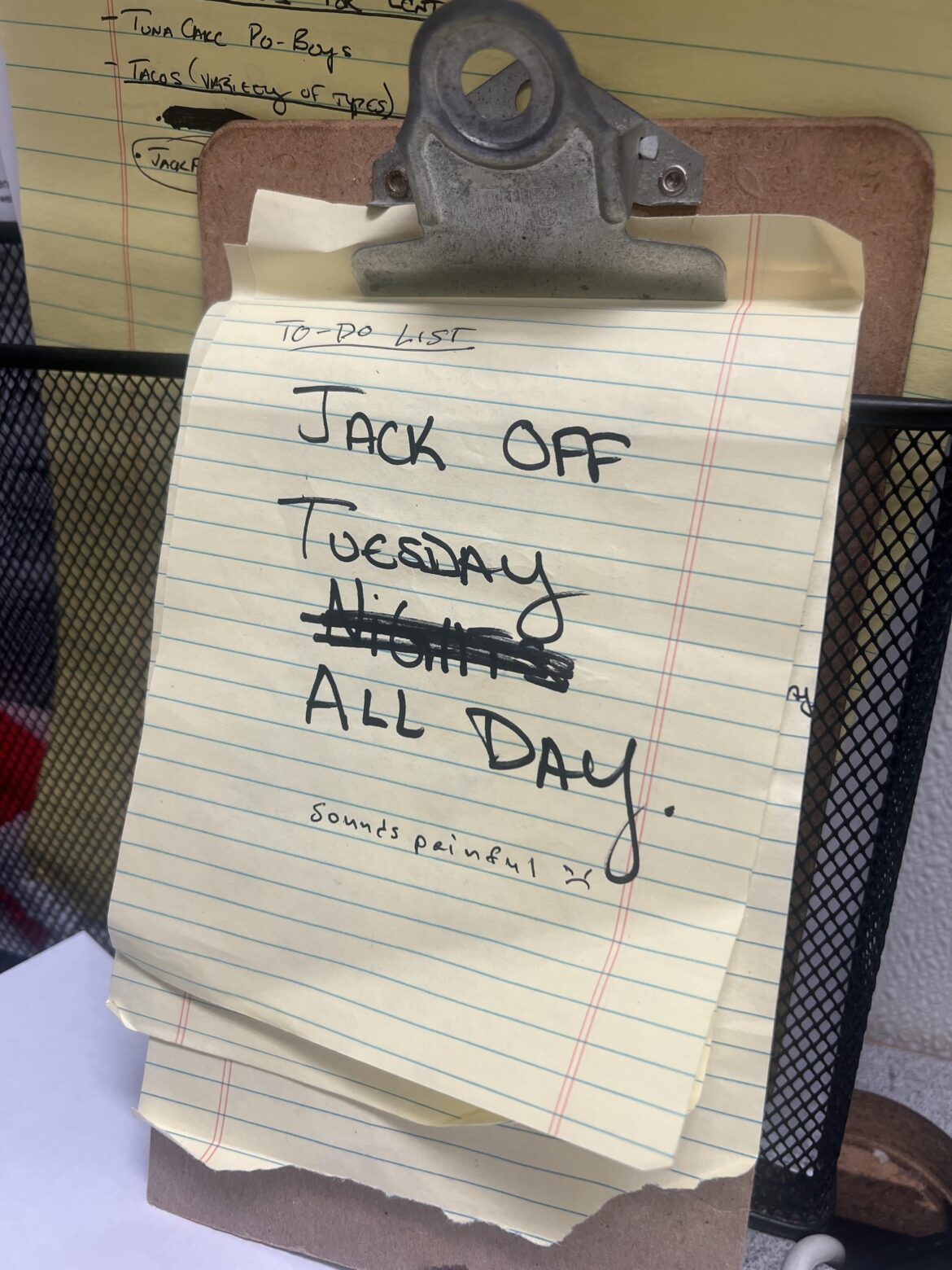 My coworker (Jack) requested a day off