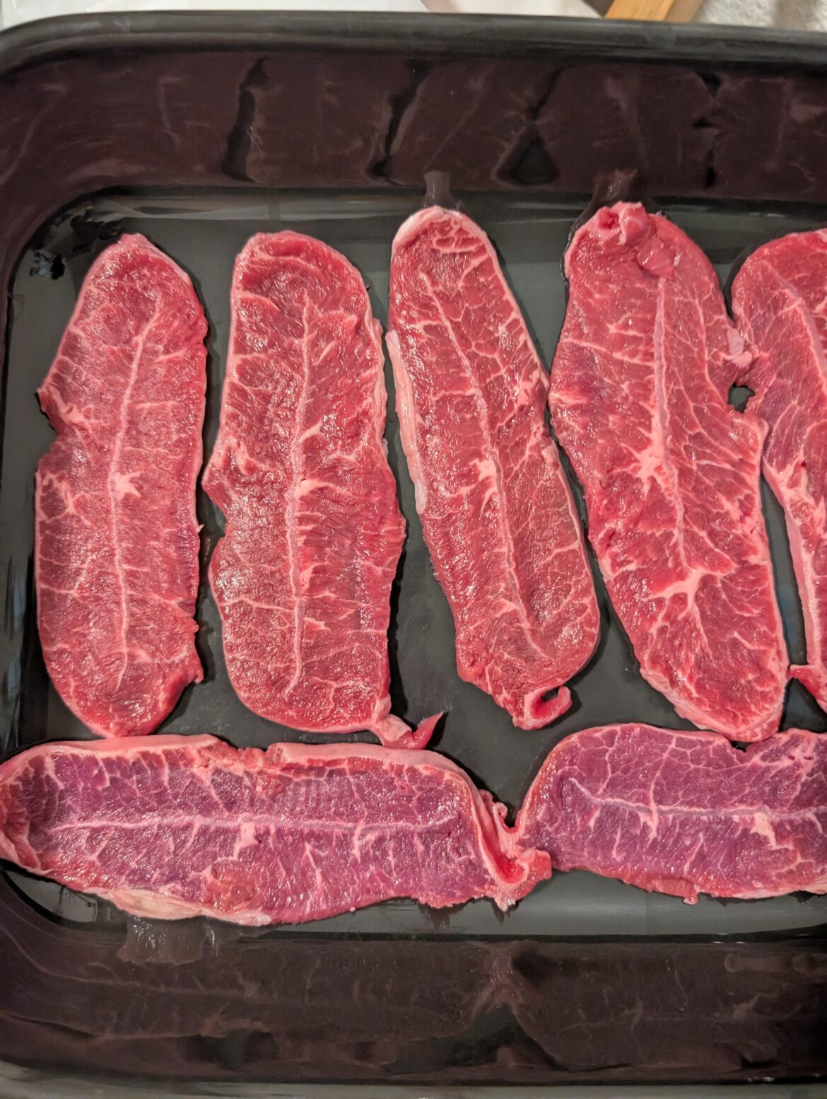 Steaks from Mexican butchers.