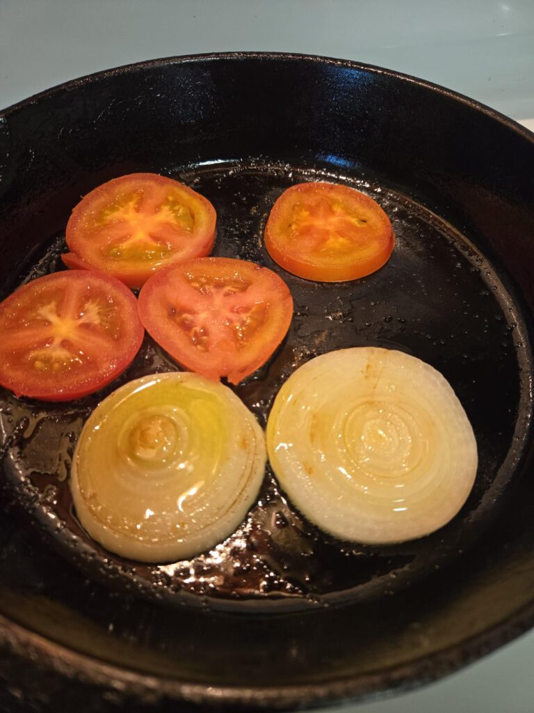 Do you guys cook your onion before putting it on your burger?