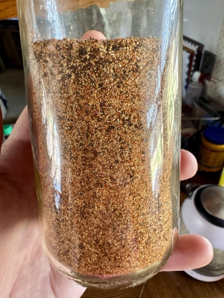 Made my own rub