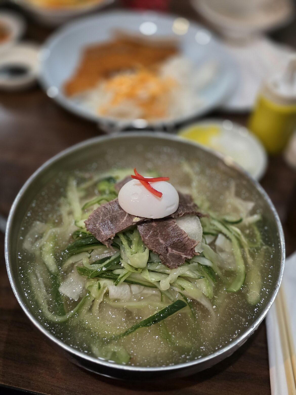 My favorite summertime treat: Naeng Myun