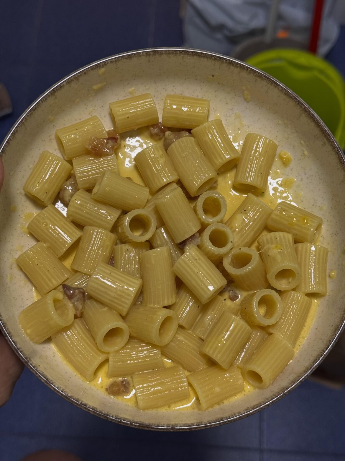 First time making carbonara