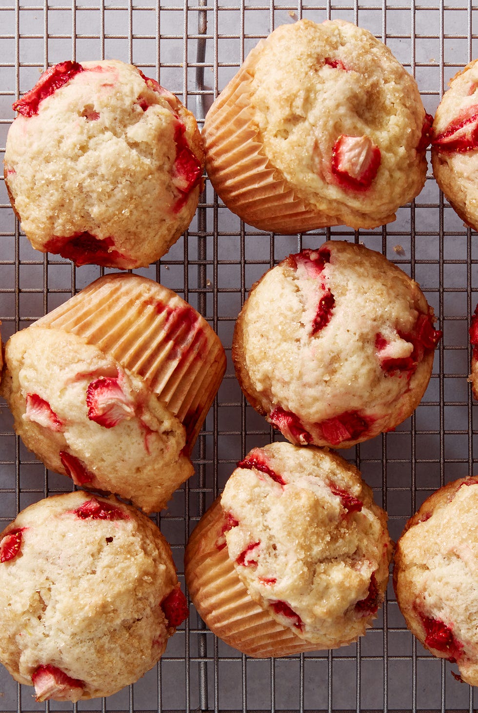 strawberry muffins