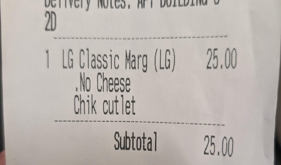 Am I living under the same roof as a pizza criminal?