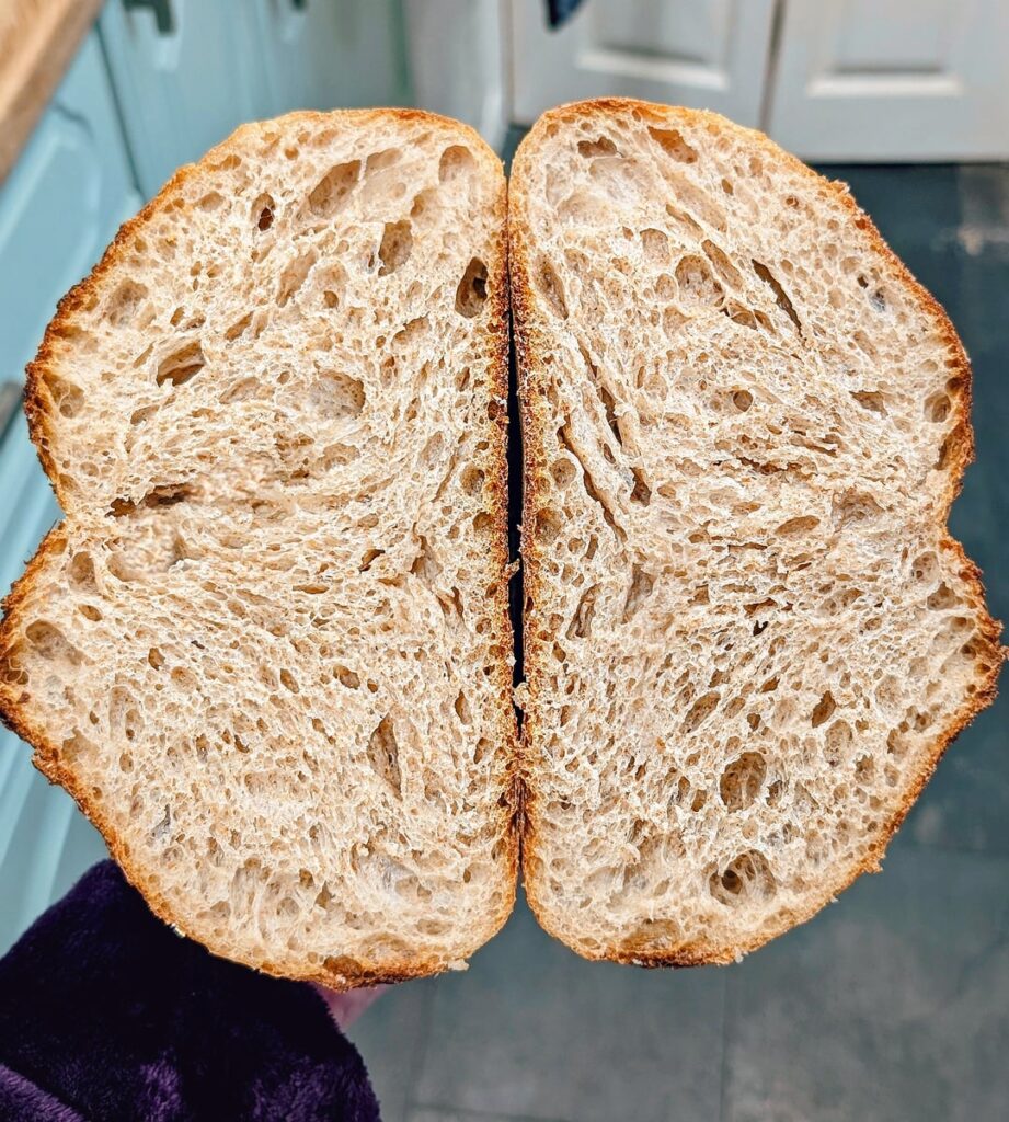 This bread defies all logic of sourdough