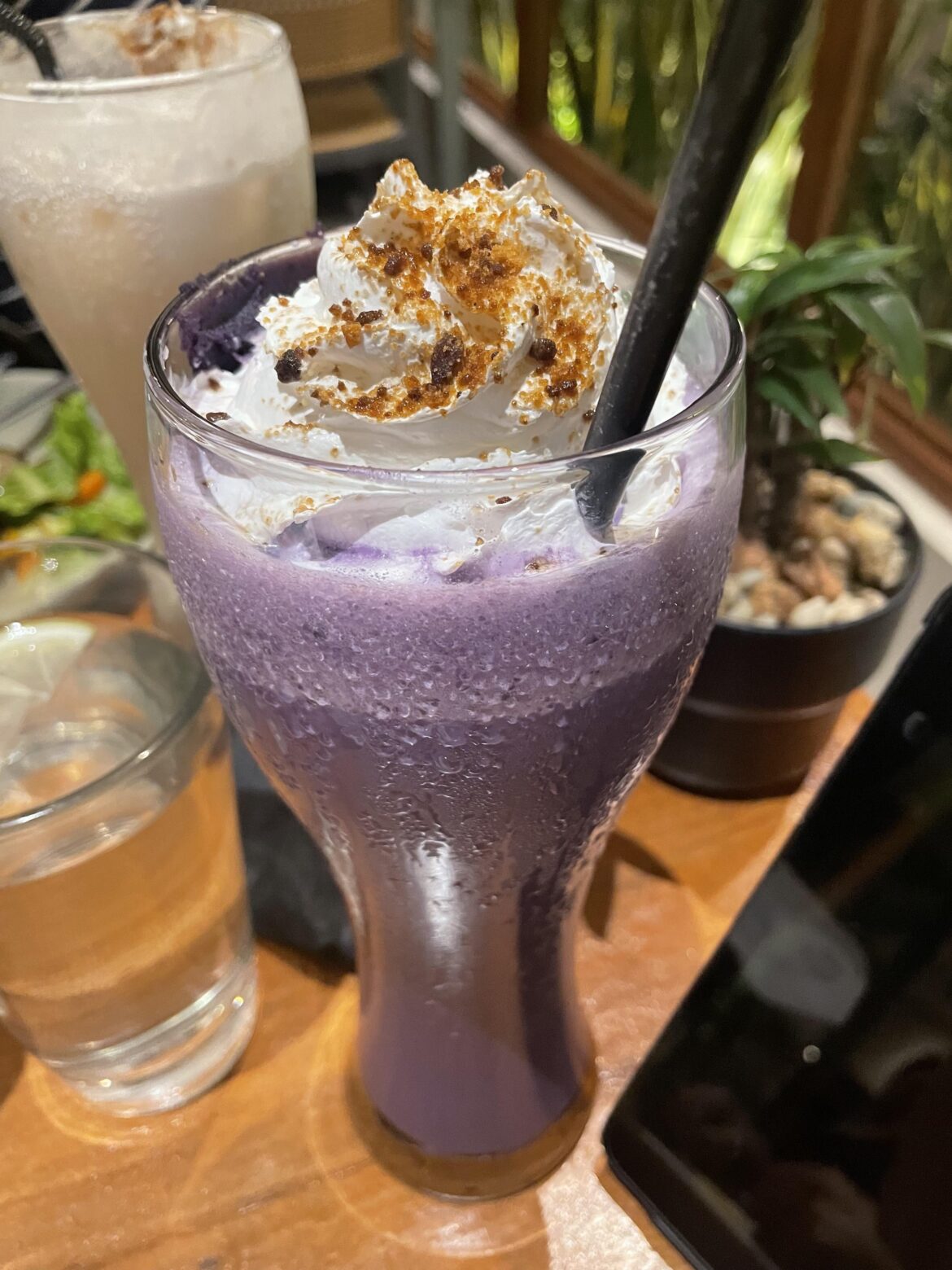 Salty milky ube shake at its finest 💯
