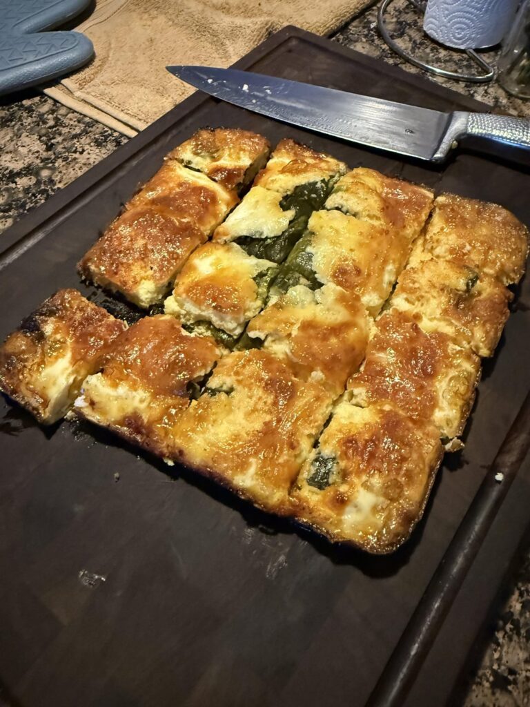 Low Carb Pasilla Pepper Casserole Low Carb Pasilla Pepper Casserole