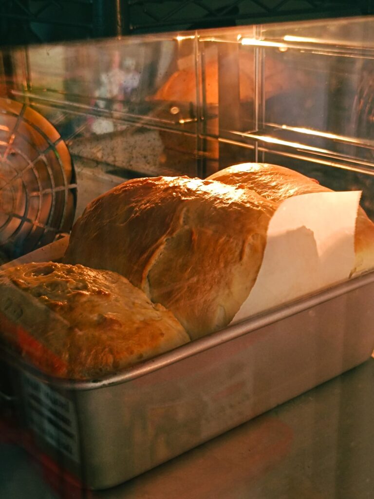 It's not pretty, but it's tasty--my honey milk bread