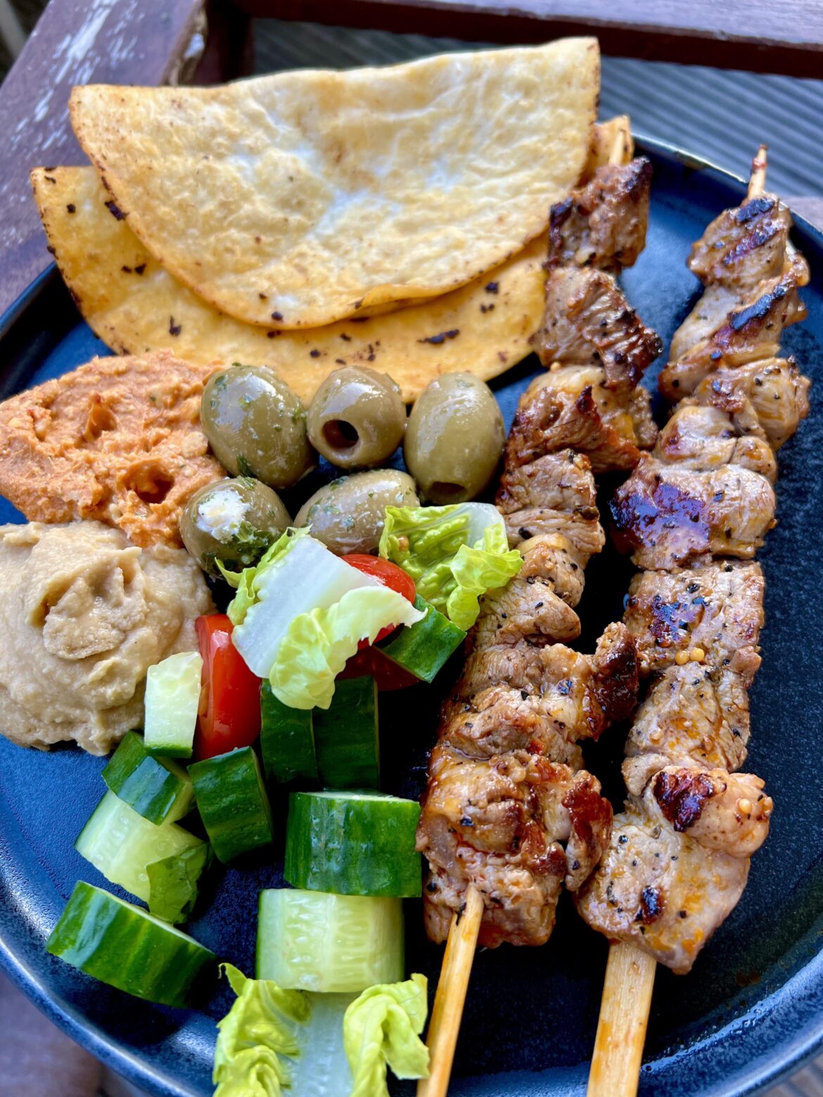 Lamb skewers