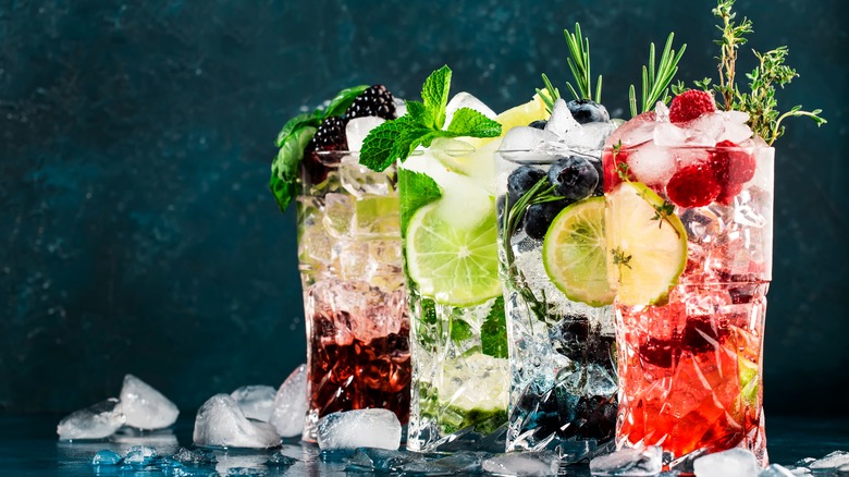 iced fruity beverages