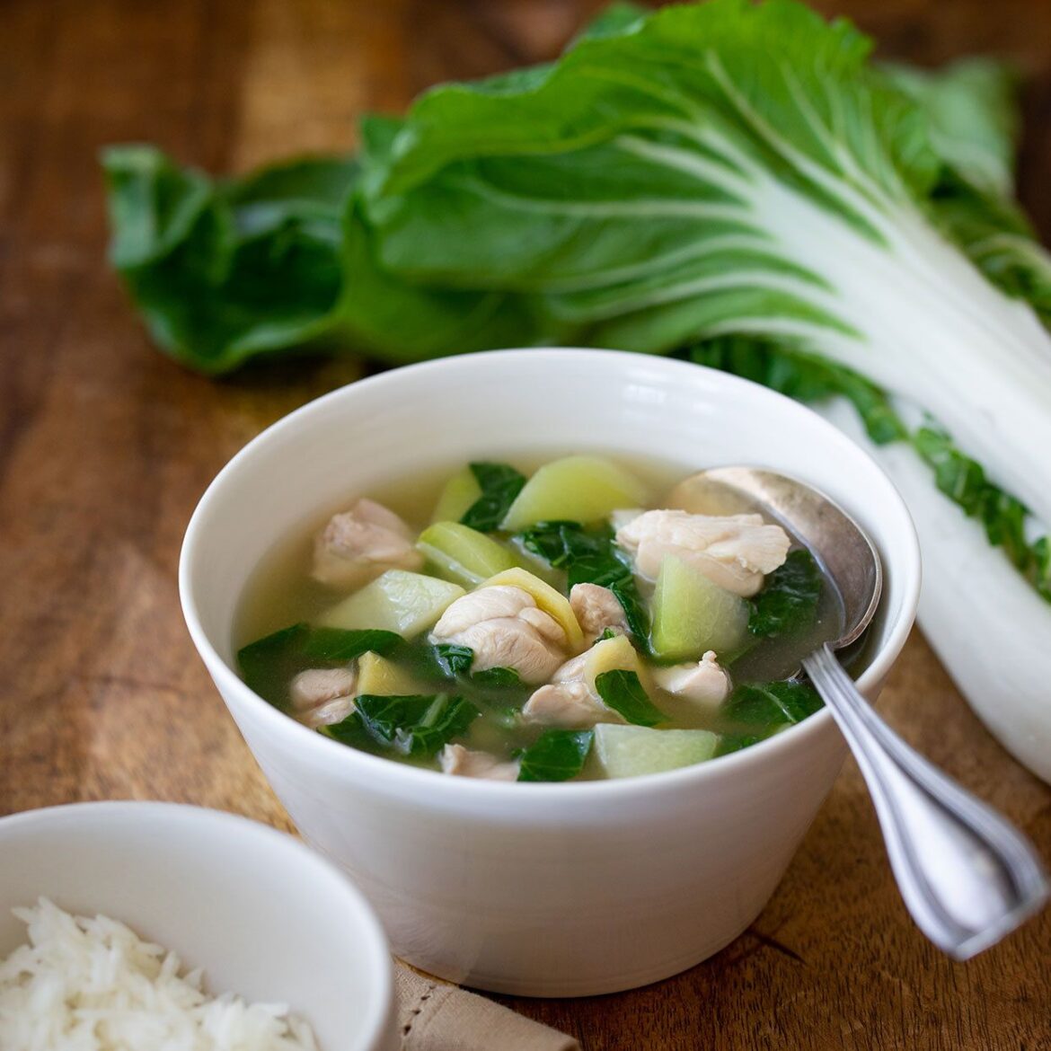 A Bowl of This Filipino Chicken-Garlic Soup Is Like a Hug from My Grandma