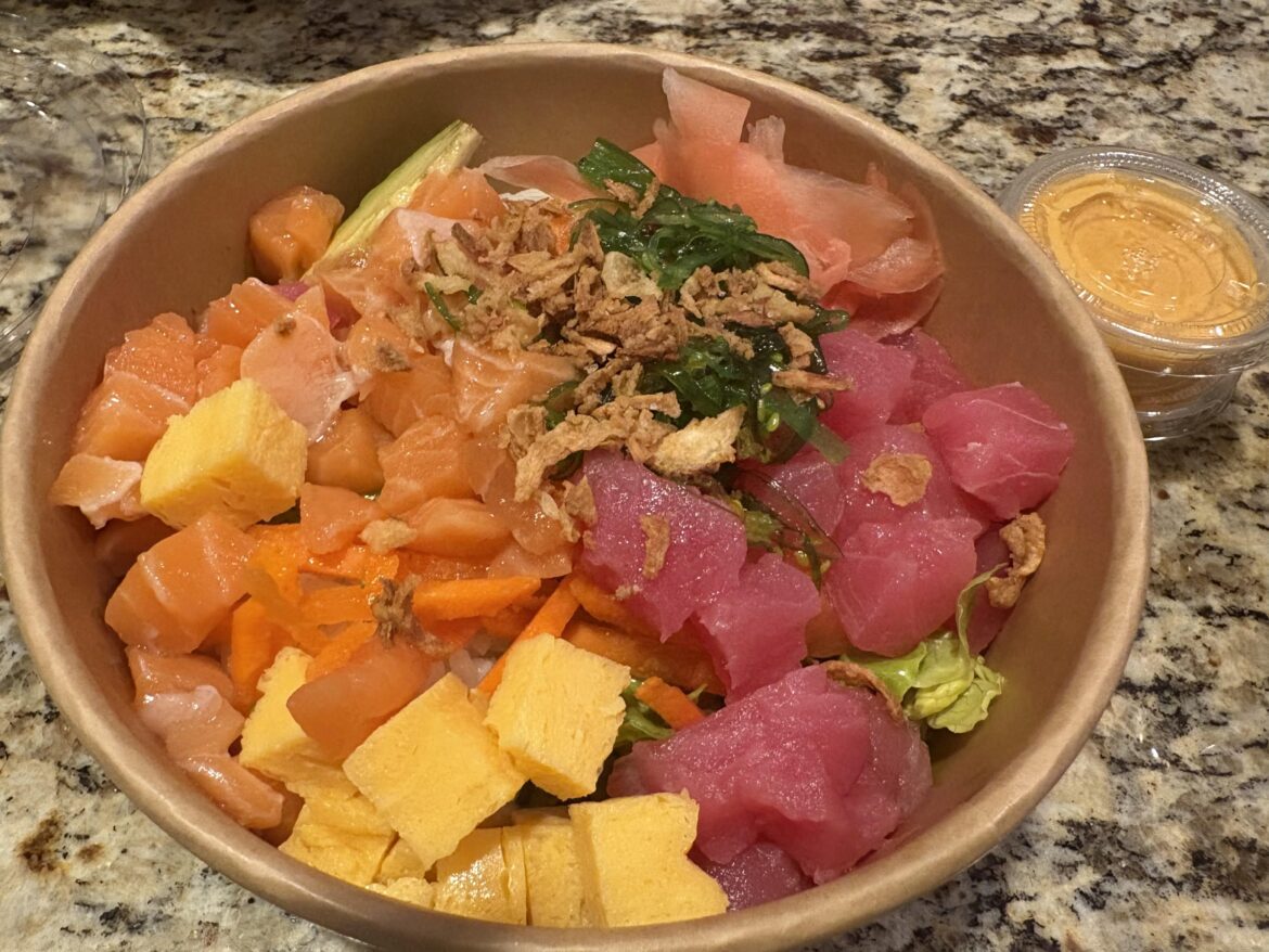 First time trying a poke bowl. I've been missing out!