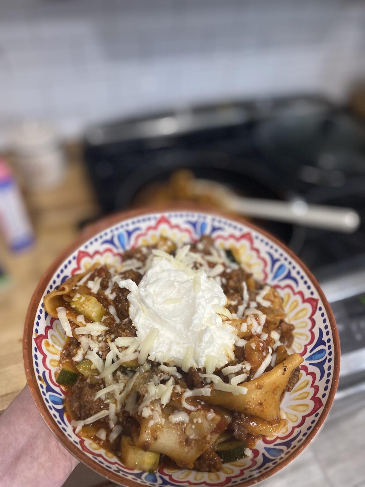 Big Batch Beefy Lasagna Soup