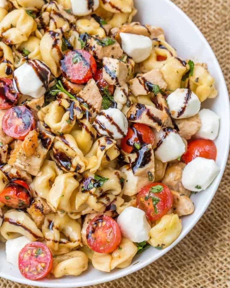 tortellini recipes chicken caprese tortellini pasta salad