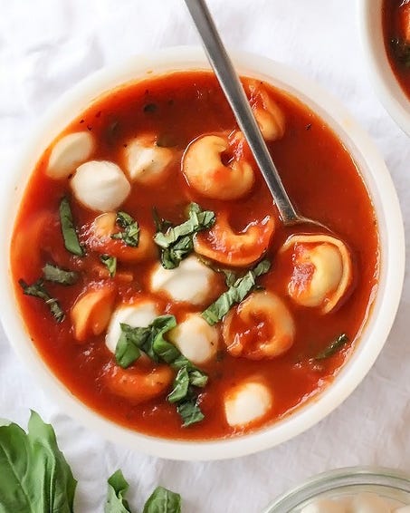 tortellini recipes tomato basil tortellini soup