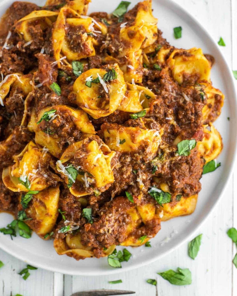 tortellini recipes tortellini bolognese