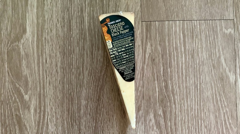 Trader Joe's Toscano cheese wedge