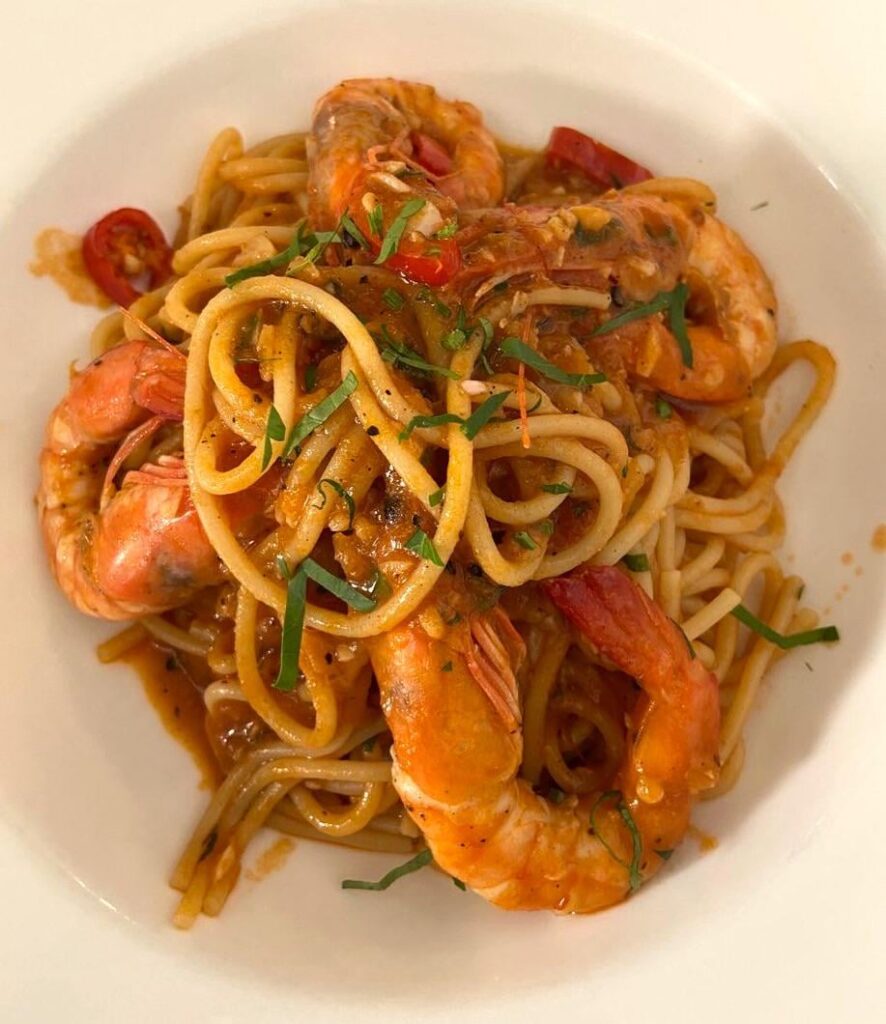 Prawn Spaghetti