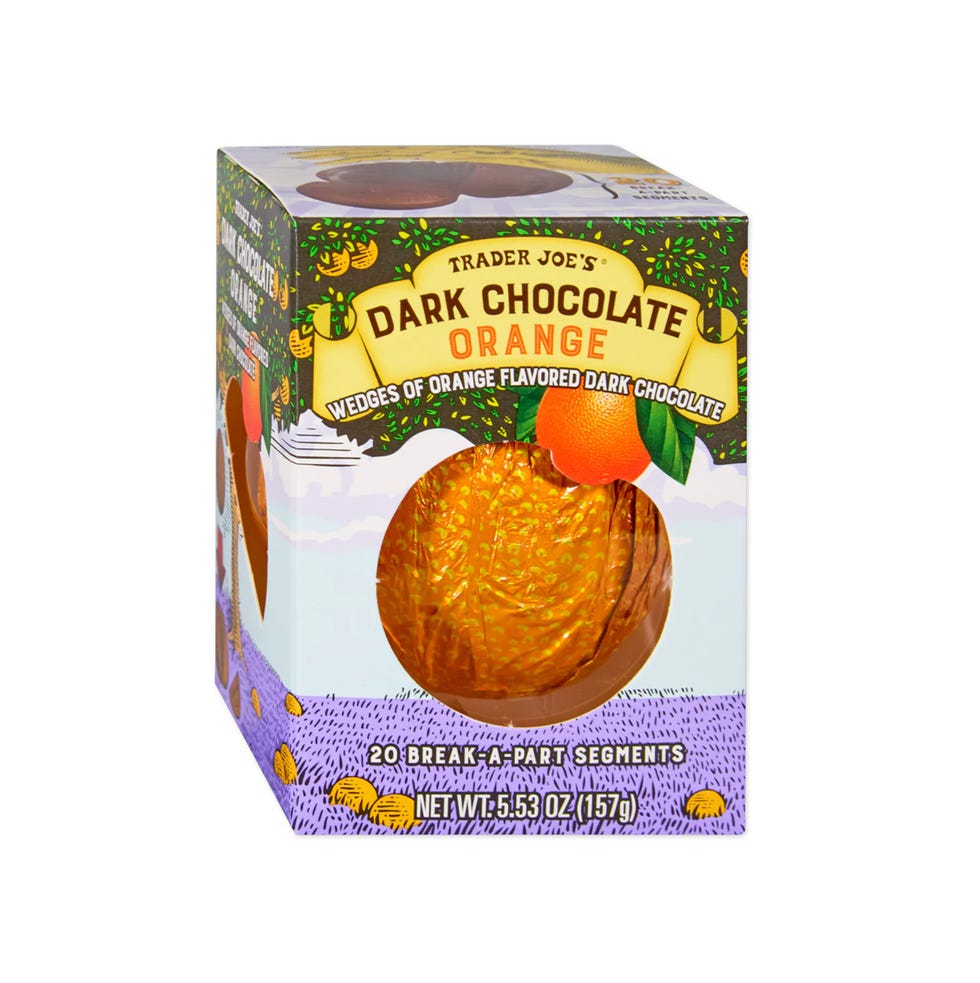 trader joes holiday products 2024 dark chocolate oranges