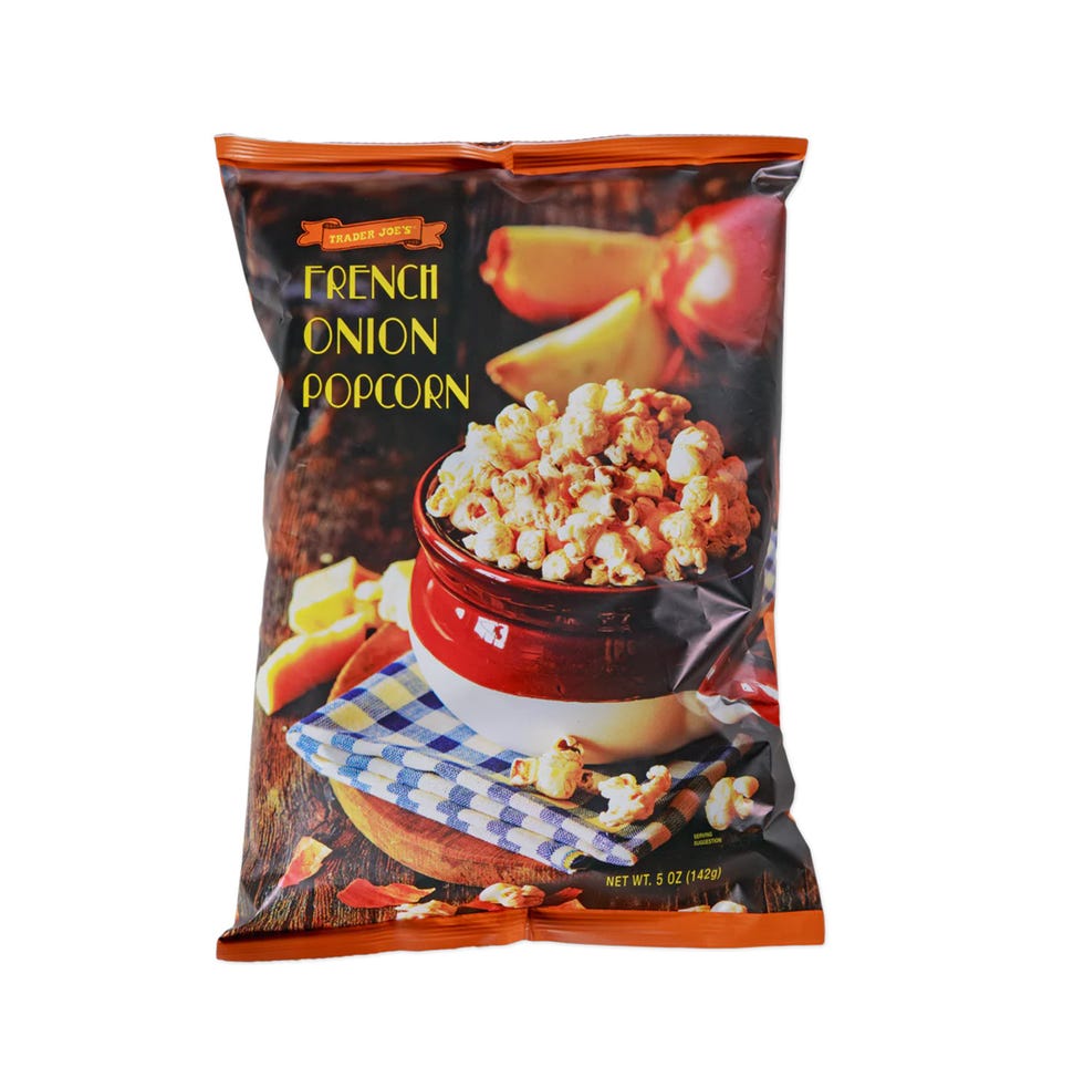 trader joes holiday products 2024 french onion popcorn