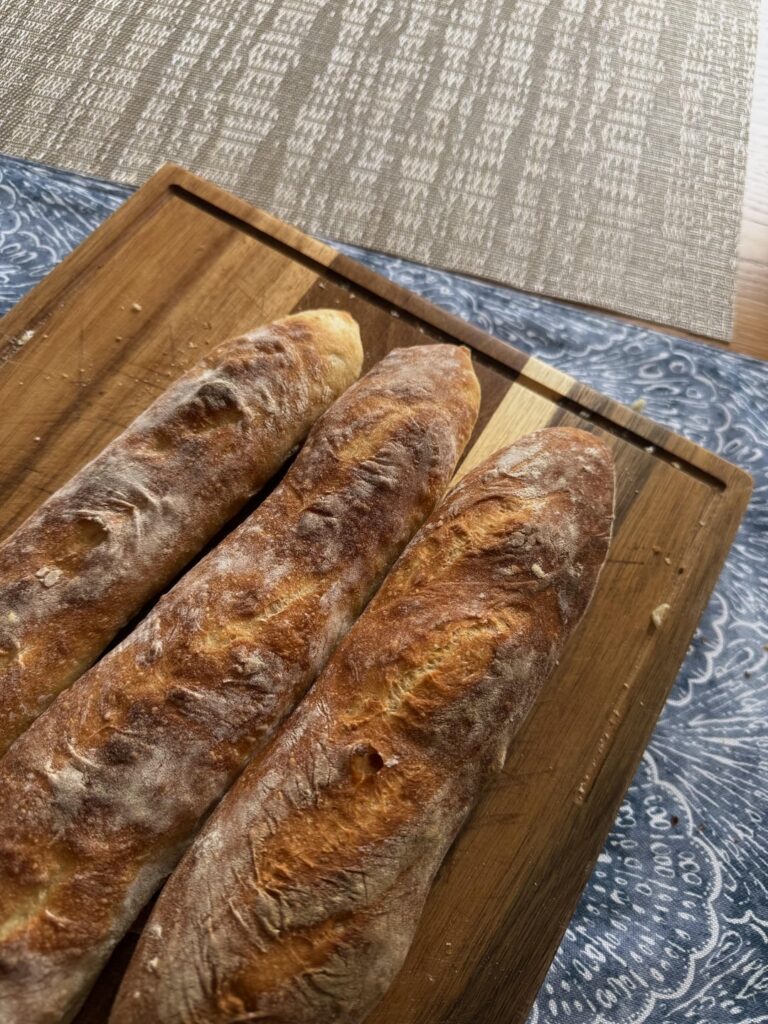 My first baguettes!