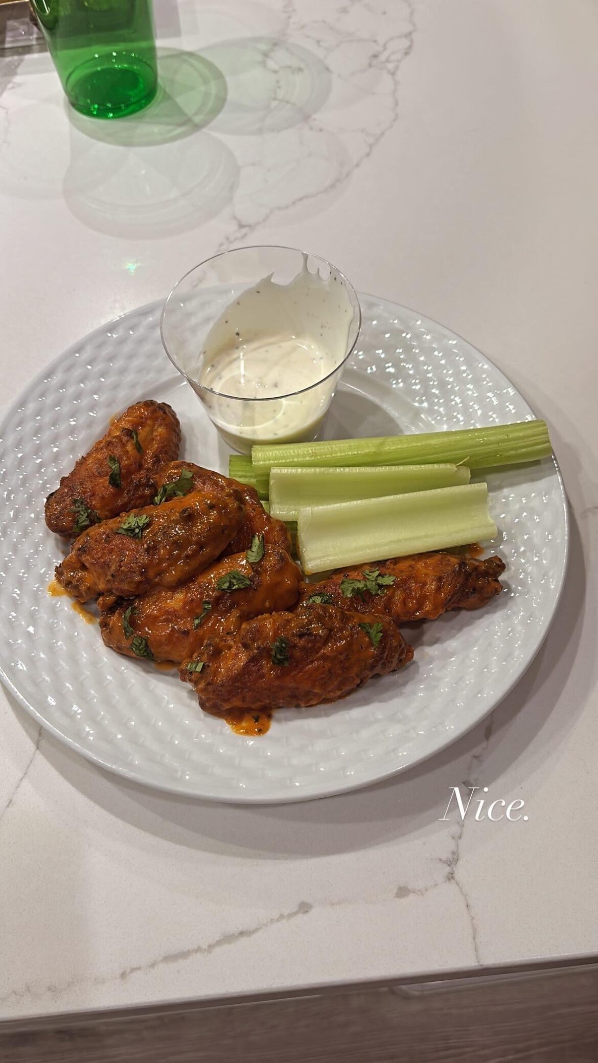 First time making wings. Really proud of the outcome!