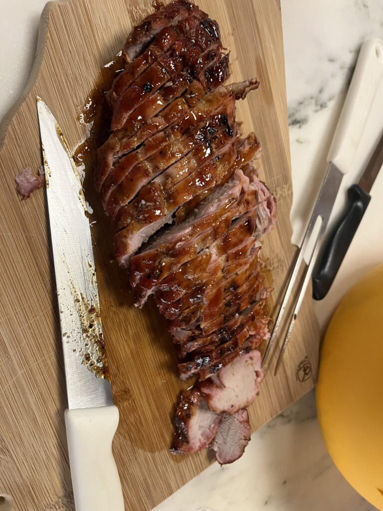 Smoked pork tenderloin