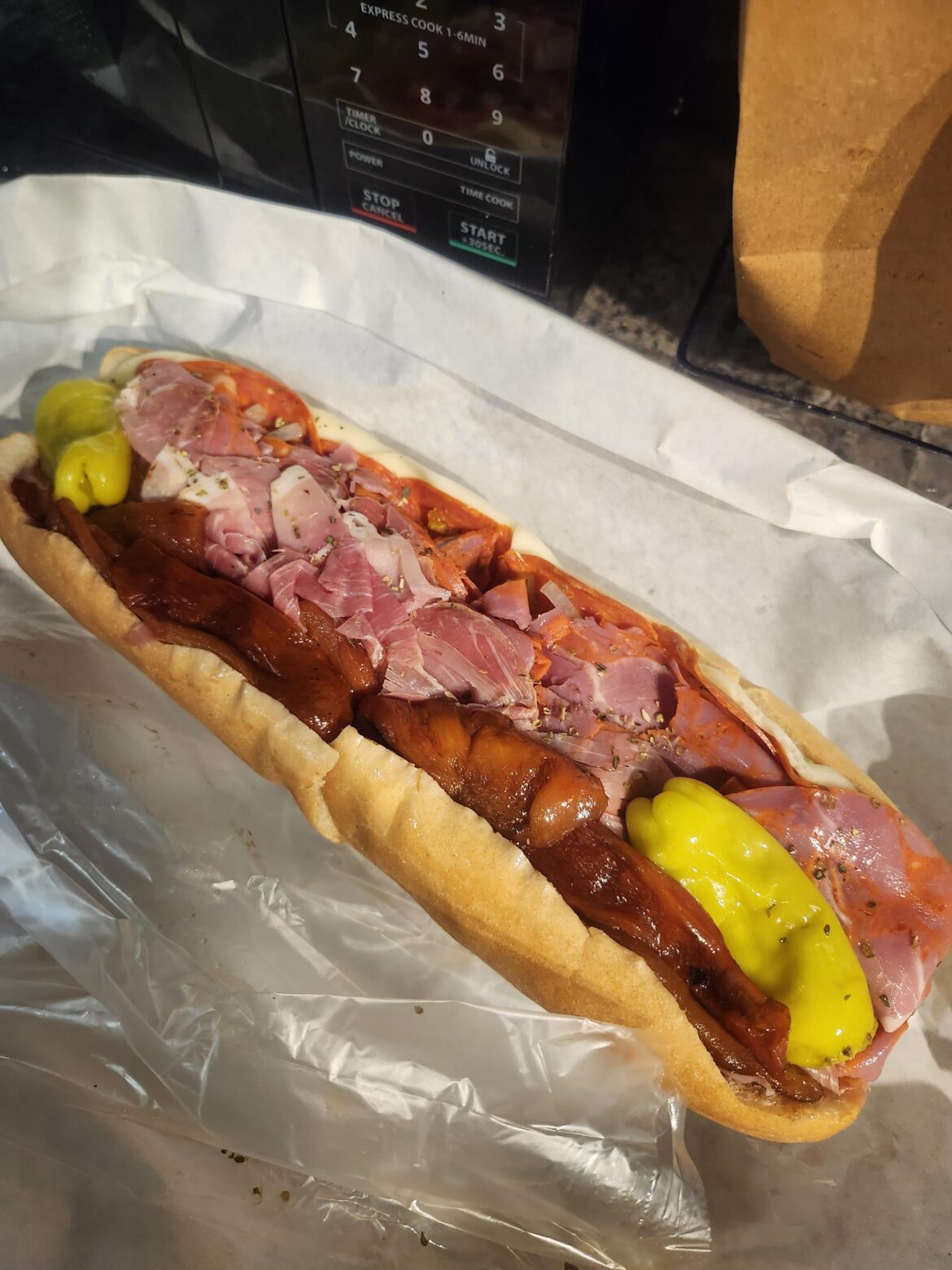 Italian banga with roasted reds