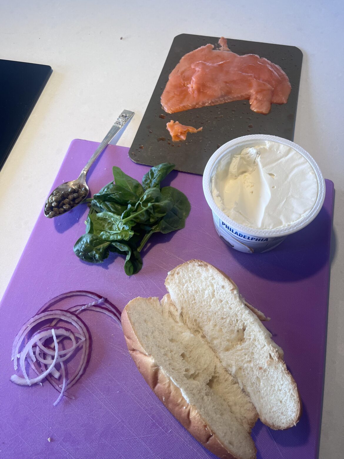 Smoked Salmon and fixings