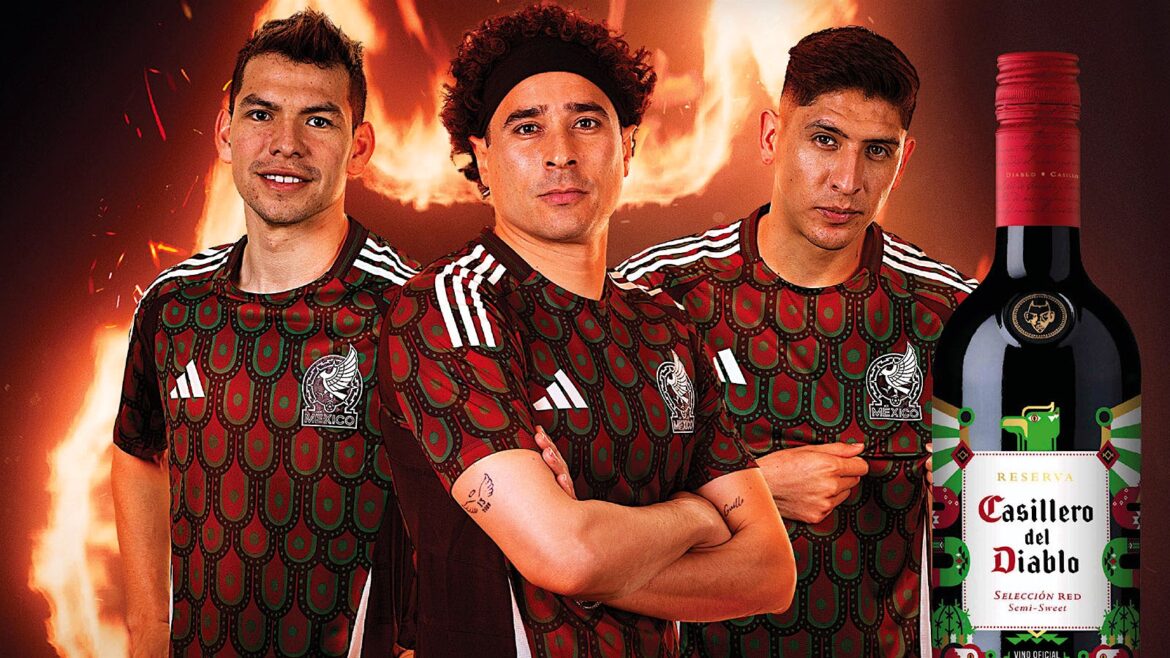 Chile’s Concha y Toro Partners with Mexican National Soccer Team On A Wine Chile's Concha y Toro Partners with Mexican National Soccer Team On A Wine