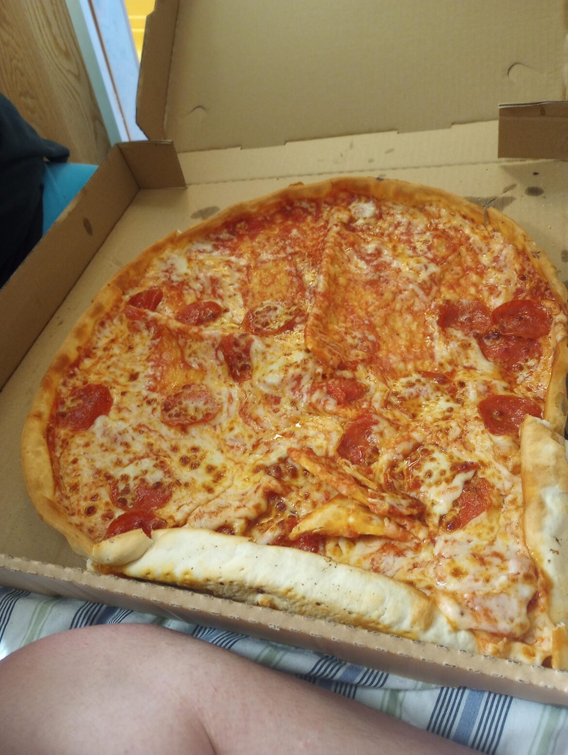 this pizza I ordered
